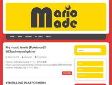 Tablet Screenshot of mariomade.com